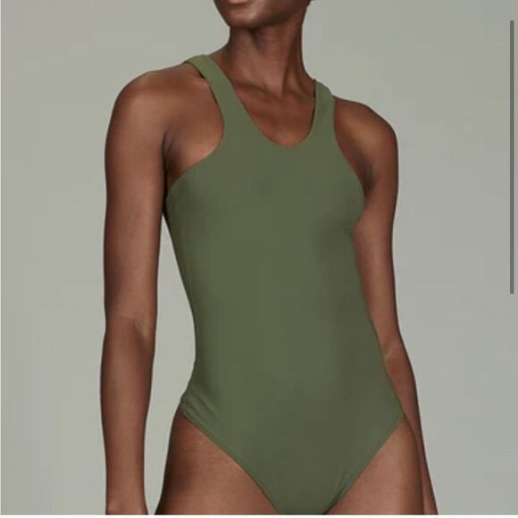 NWOT ALIX NYC HERRICK Bodysuit Military - Size M - Picture 1 of 7